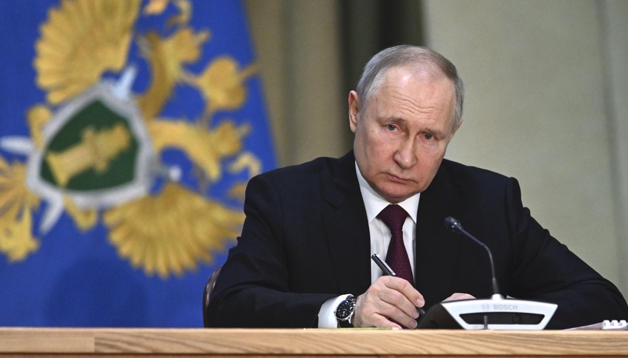 Vladimir Putin, Presidente de Rusia.
