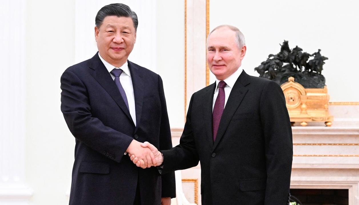 Xi Jinping y Vladímir Putin.