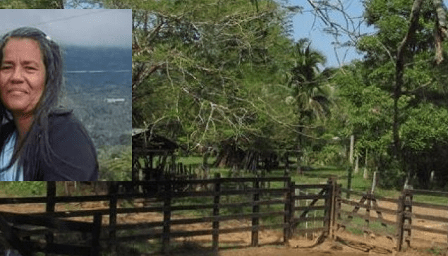 Amanda Arroyo fue sacada por hombres armados de su finca en zona rural de Tamalameque