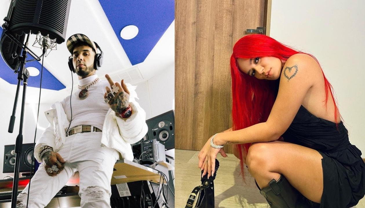 Anuel AA y Karol G, dos de los artistas más escuchados.