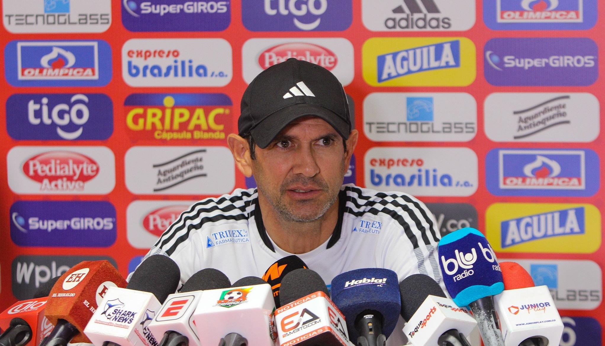 Arturo Reyes, director técnico del Junior. 