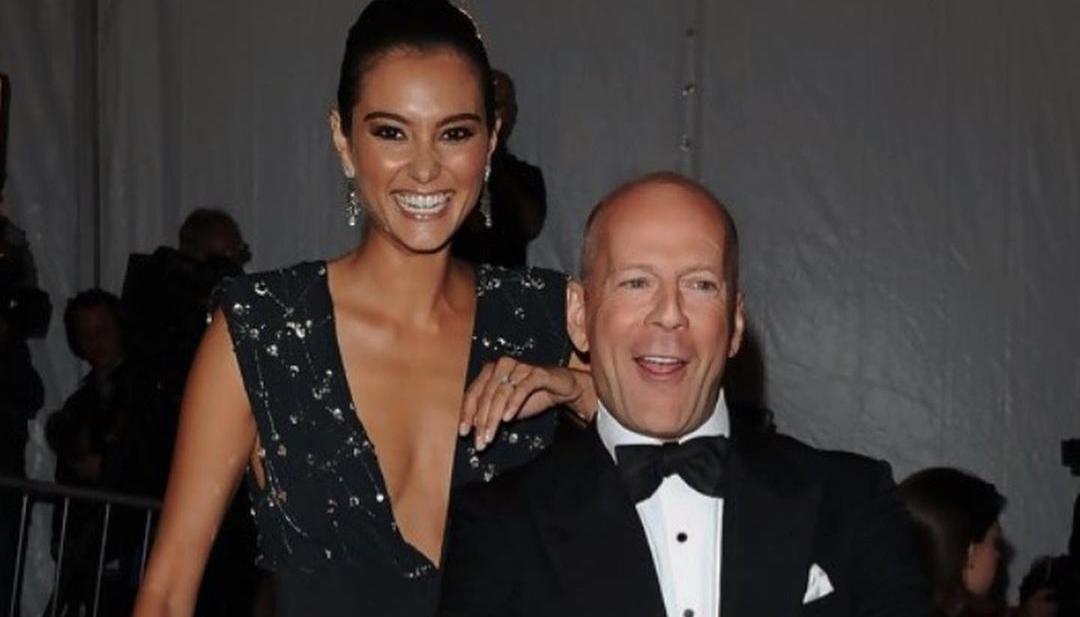 Emma Heming Willis y su esposo, el actor Bruce Willis, en una foto de archivo