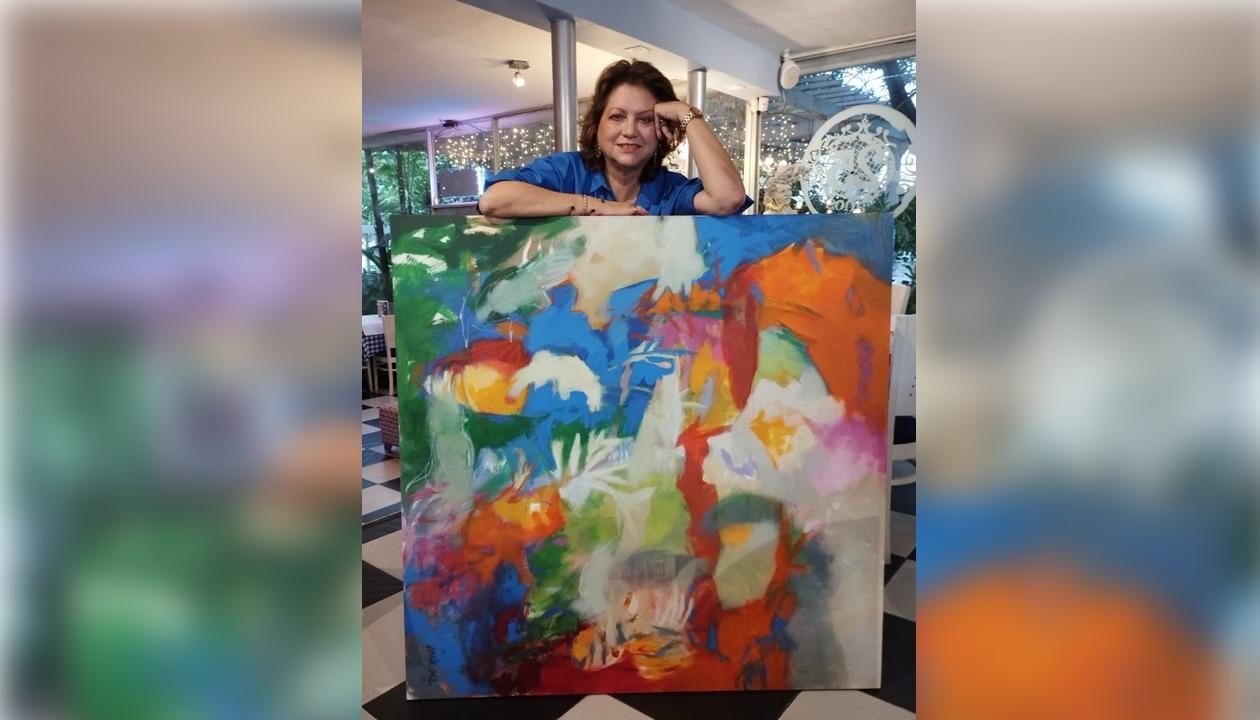 Carla Celia, una de las artistas locales que expondrá sus obras desde este 8 de marzo en 'Musas'.