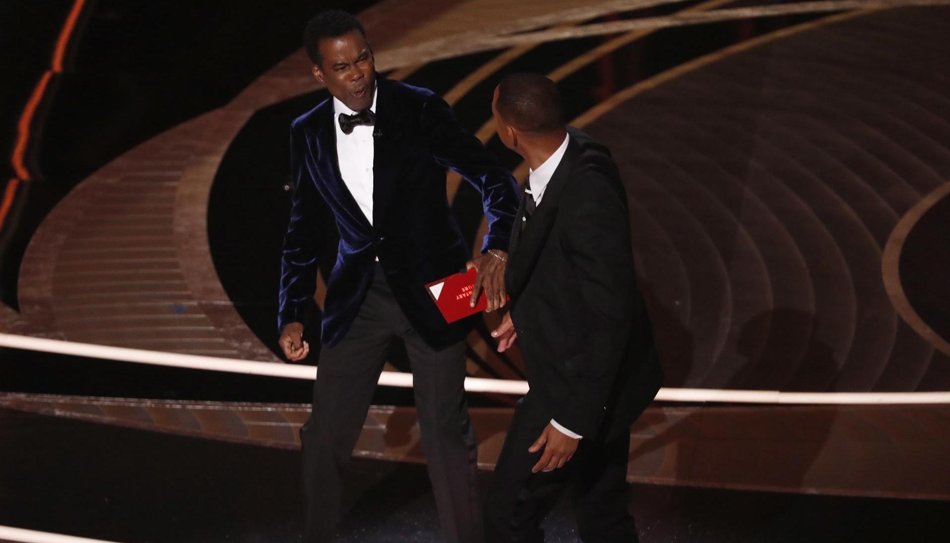 La bofetada de Will Smith a Chris Rock