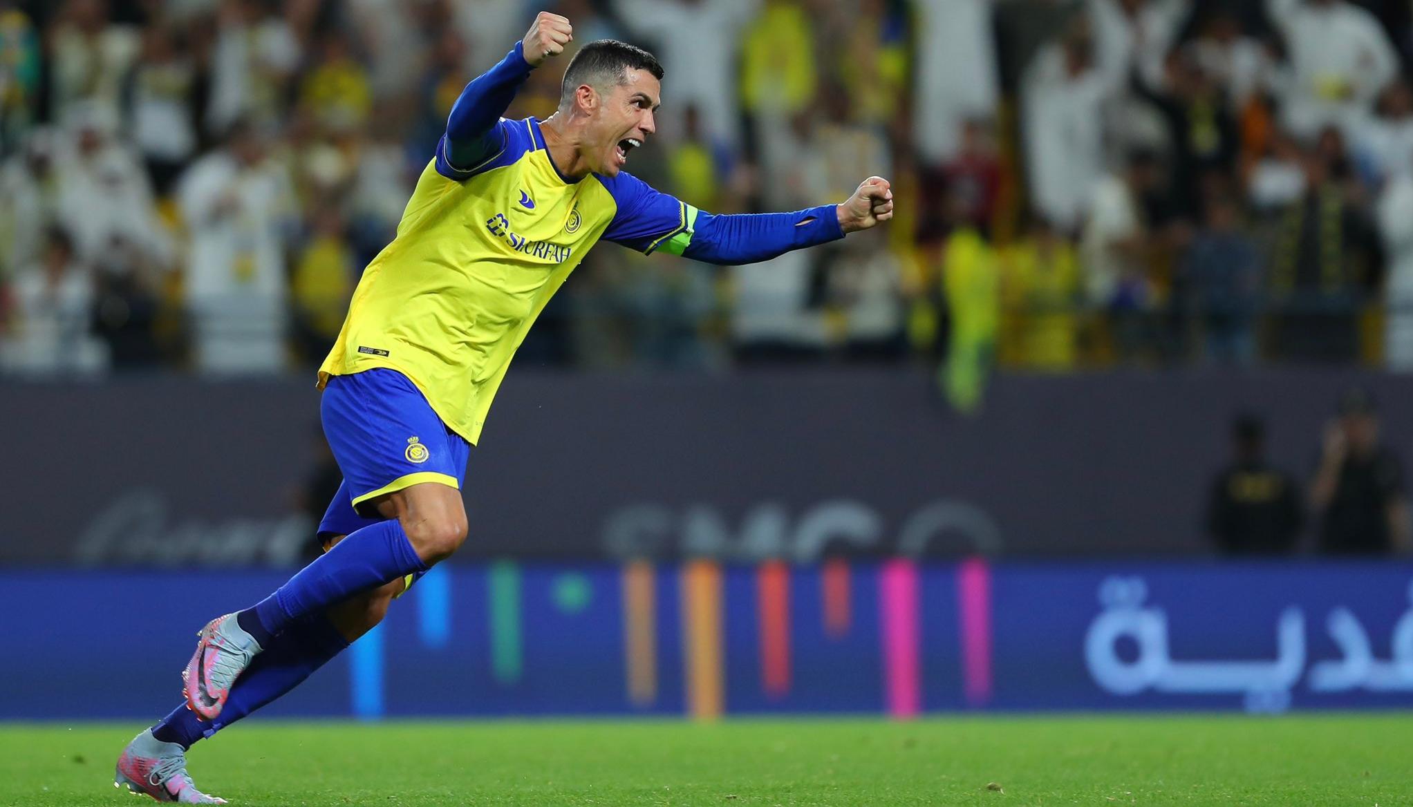 Cristiano Ronaldo llegó a nueve goles con Al Nassr.