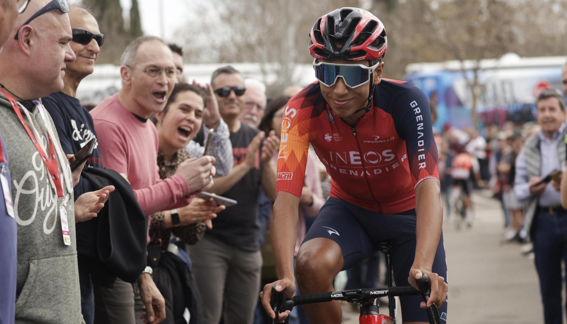 Egan Bernal, pedalista colombiano