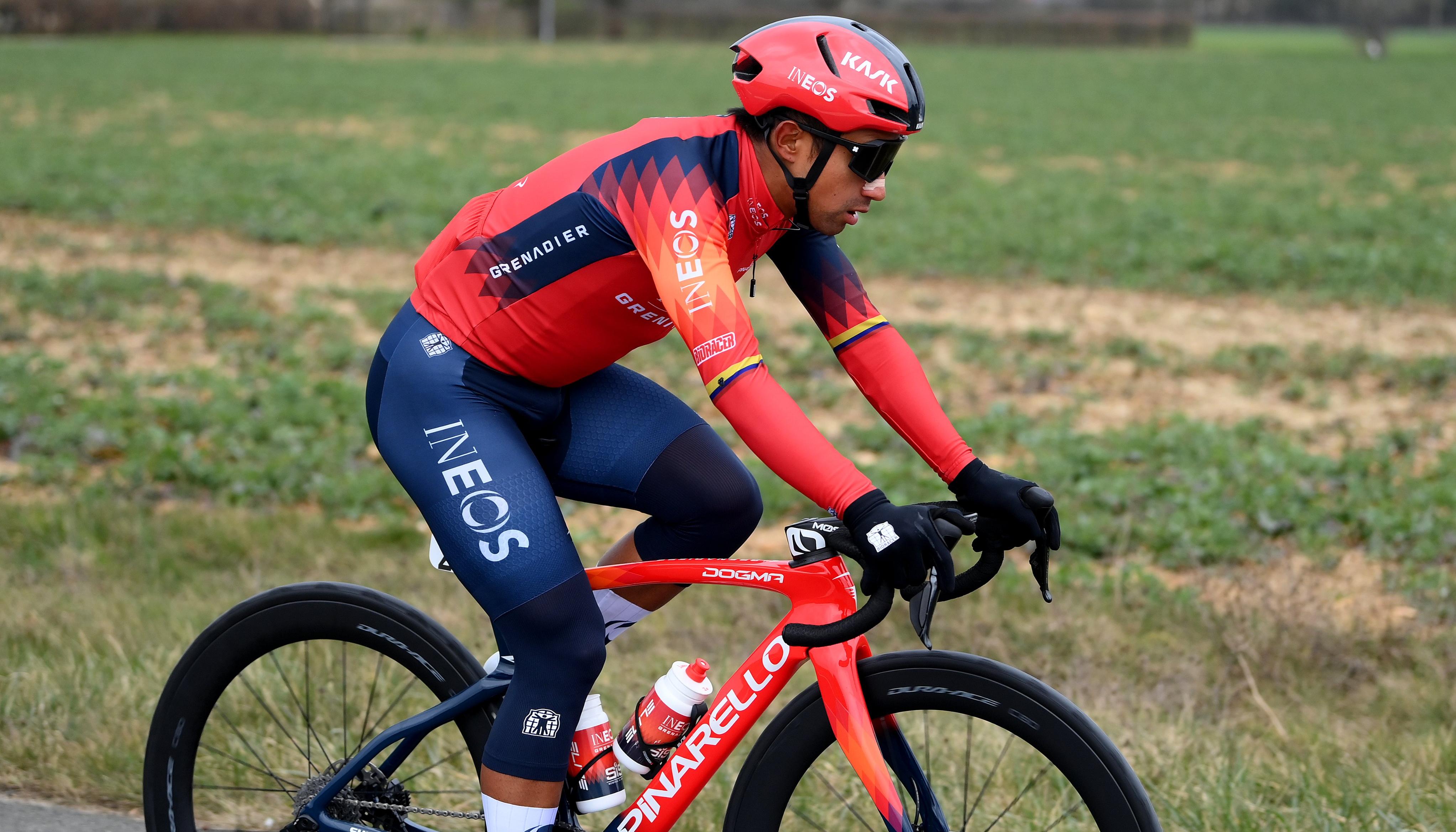 Egan Bernal, pedalista colombiano.