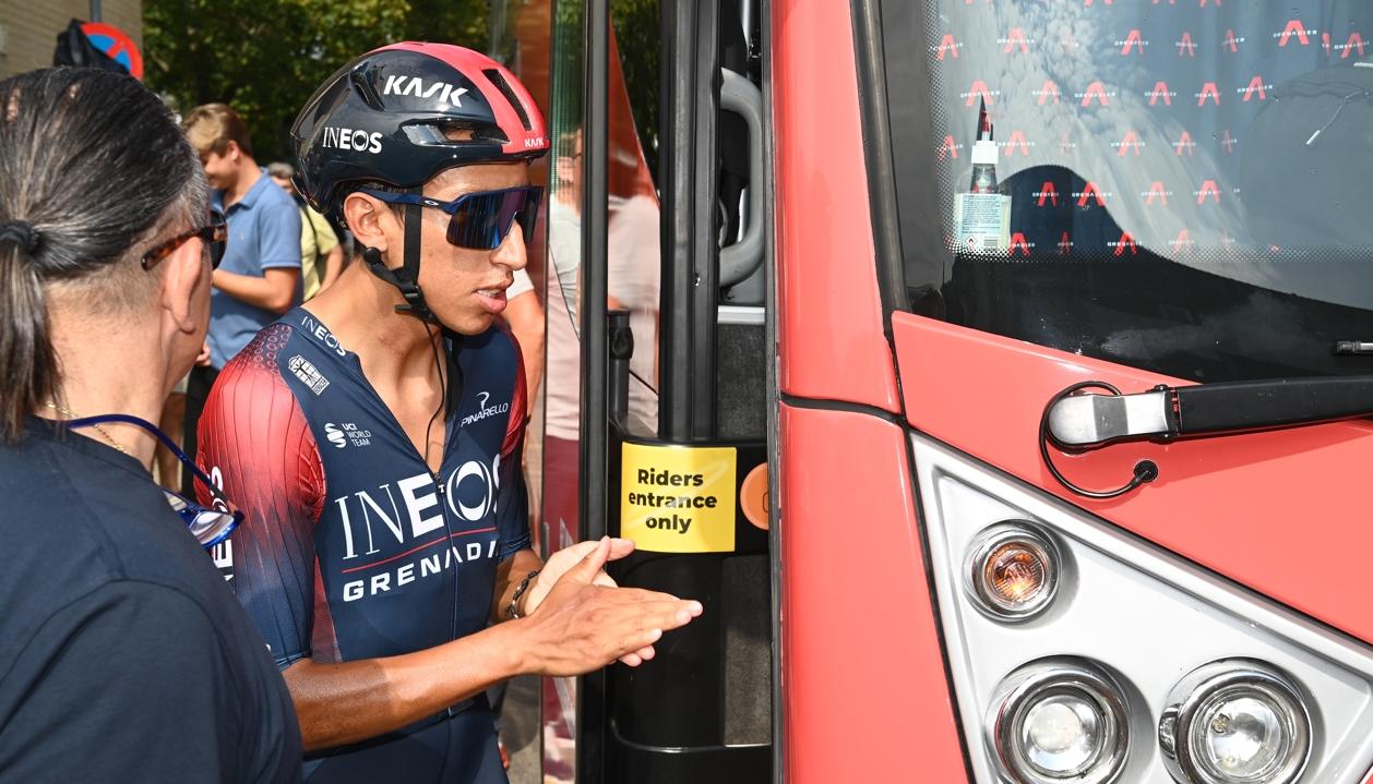 Egan Bernal disputará su primera carrera en Europa luego del grave accidente que sufrió en 2022.