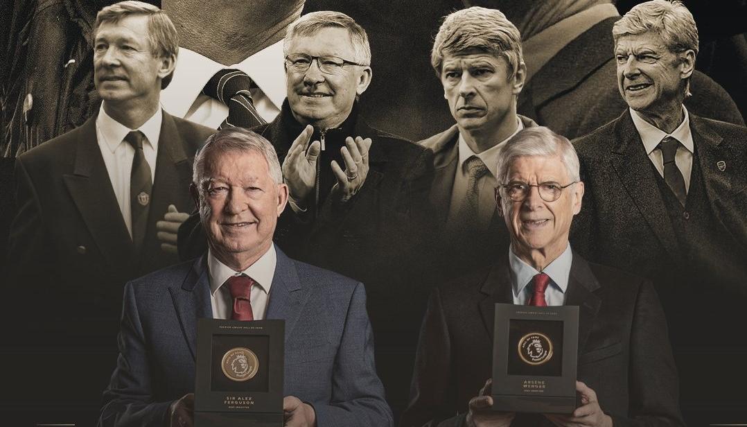 Alex Ferguson y Arsene Wenger dirigieron al Manchester United y al Arsenal, respectivamente.