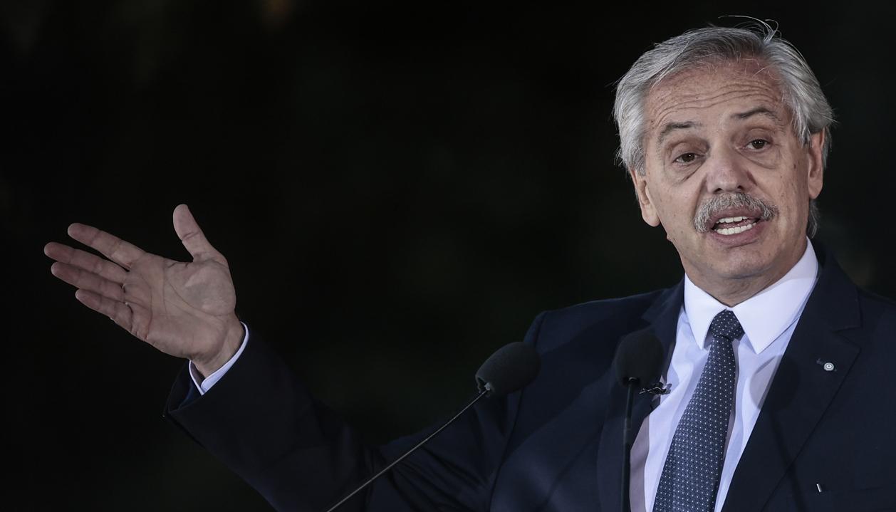 Alberto Fernández, presidente de Argentina. 
