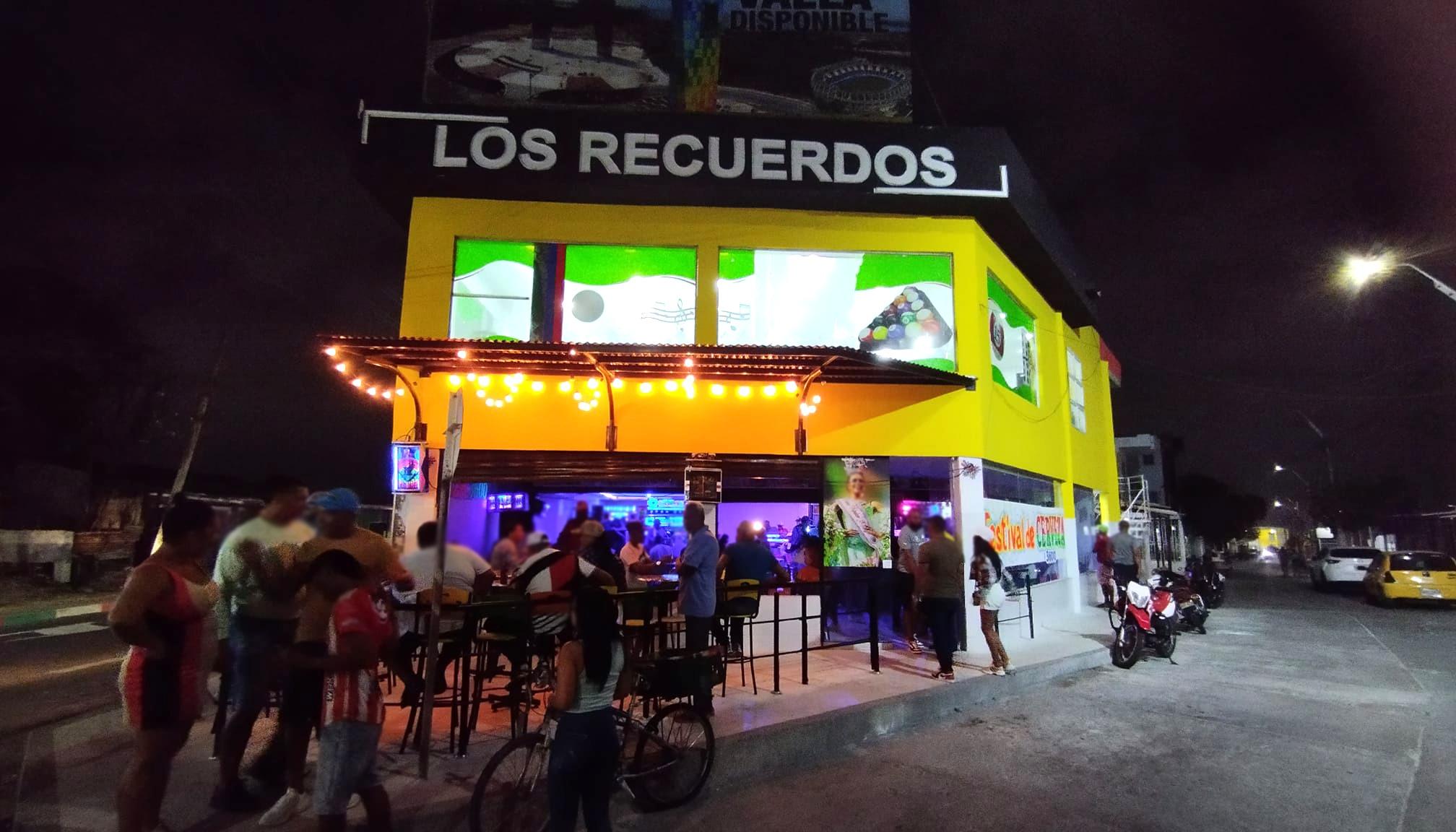 Estadero al que le dispararon en la tarde de este jueves. 