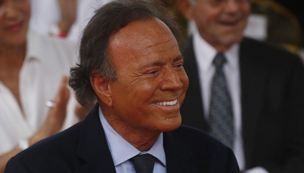Julio Iglesias, cantante español y exesposo de Isabel Preysler. 