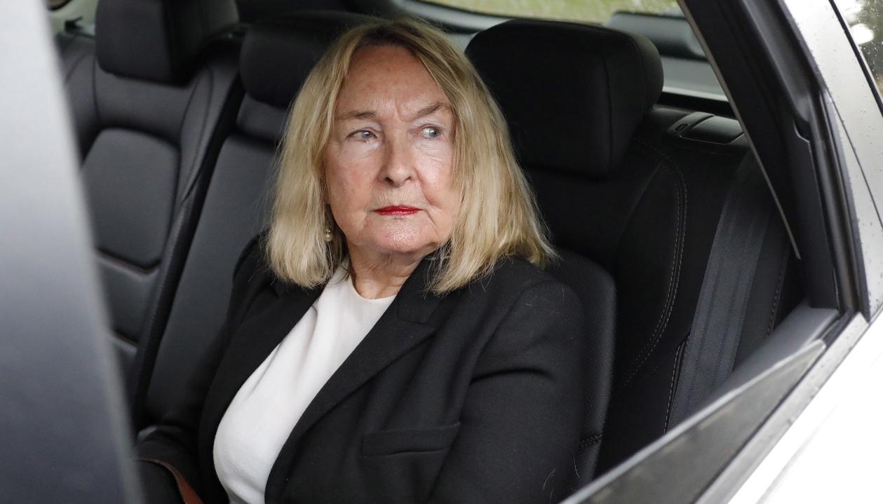 June Steenkamp, madre de la víctima, asistió a la audiencia. 