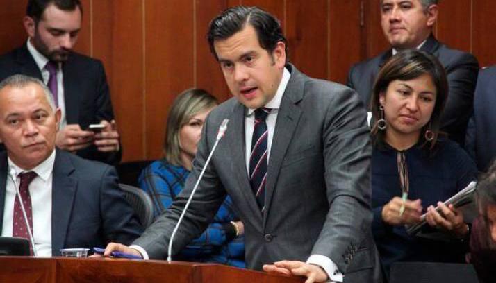 Exsenador Rodrigo Lara Restrepo.