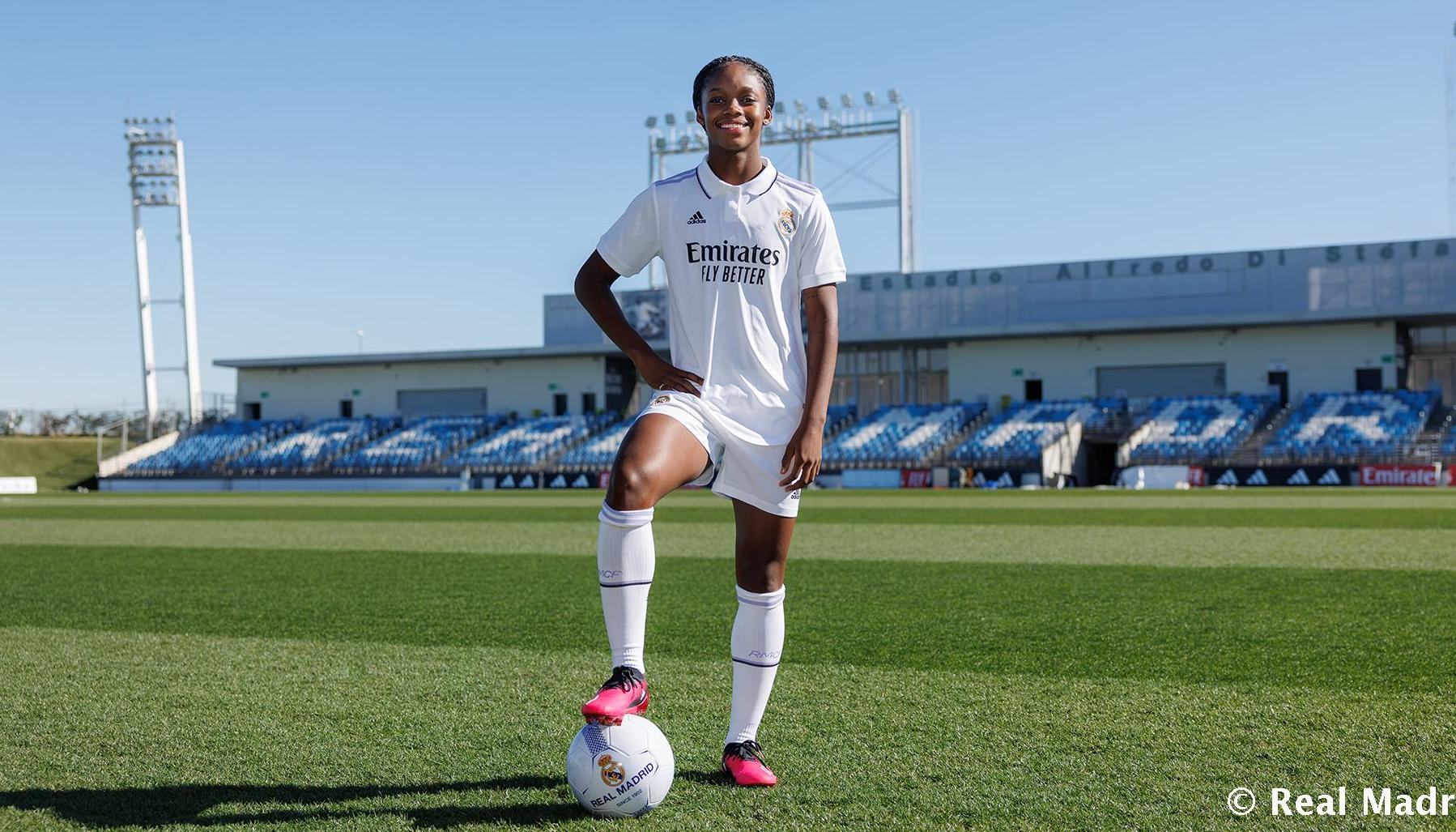 Linda Caicedo, atacante del Real Madrid.