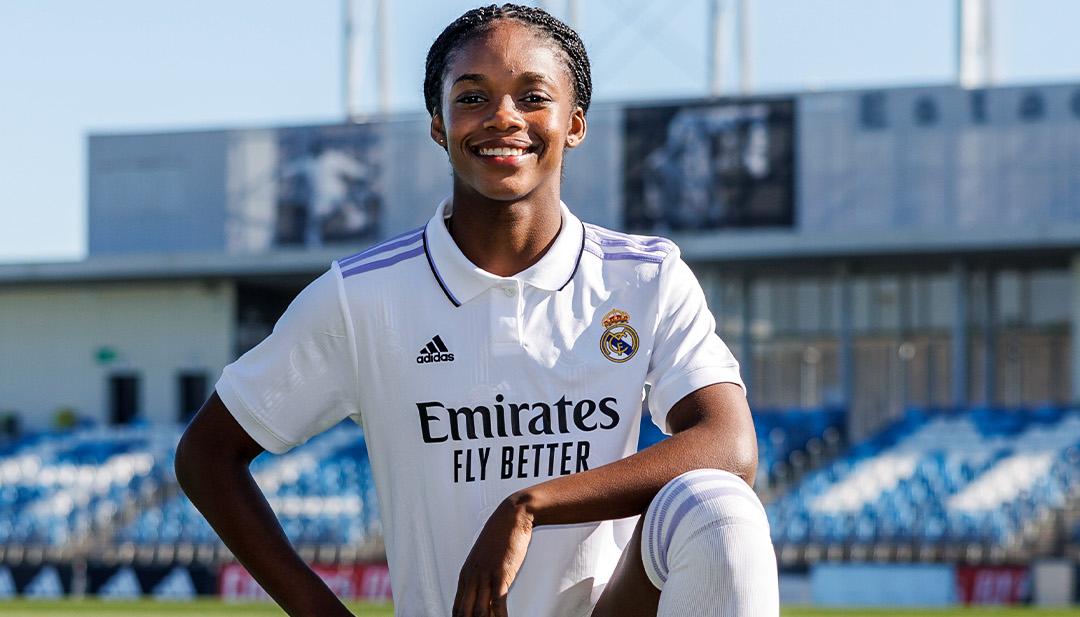 Linda Caicedo se incorporó la semana pasada al Real Madrid.