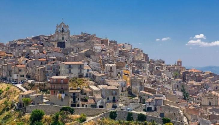 Mussomeli está situado en Sicilia, sur de Italia.