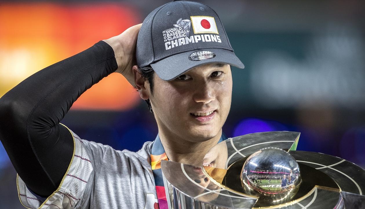 Shohei Otani, elegido Jugador Más Valioso del Clásico Mundial de Béisbol.