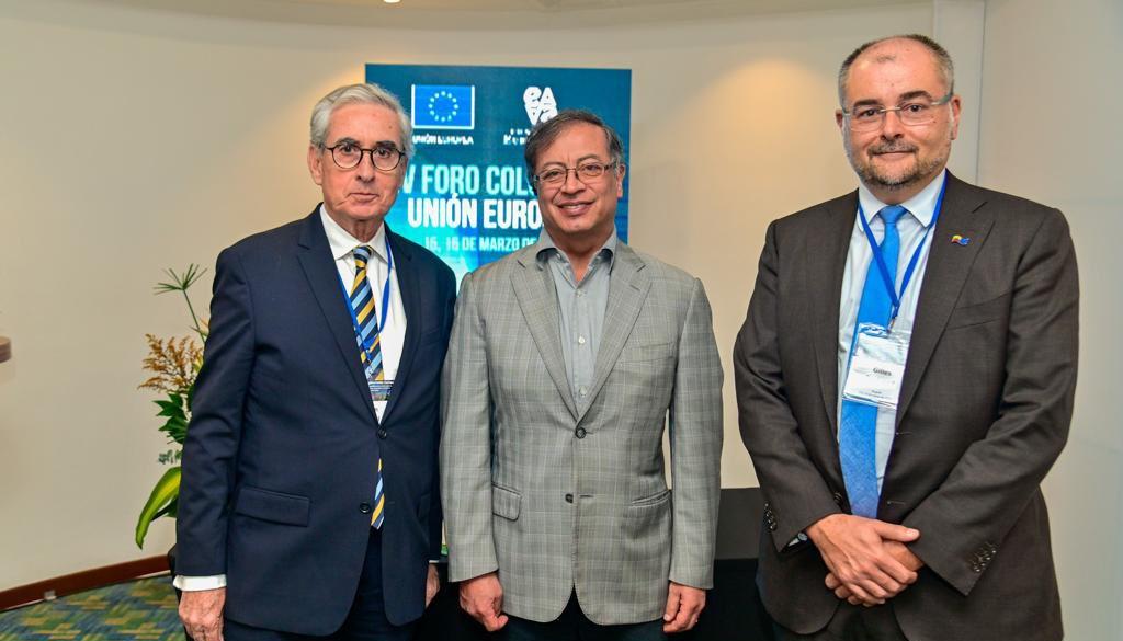 El Presidente Gustavo Petro en el IV Foro Colombia - Unión Europea.