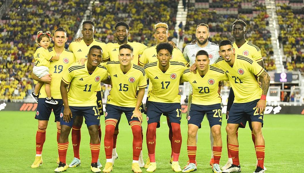 Selección Colombia de mayores que buscará el cupo al Mundial de 2026.