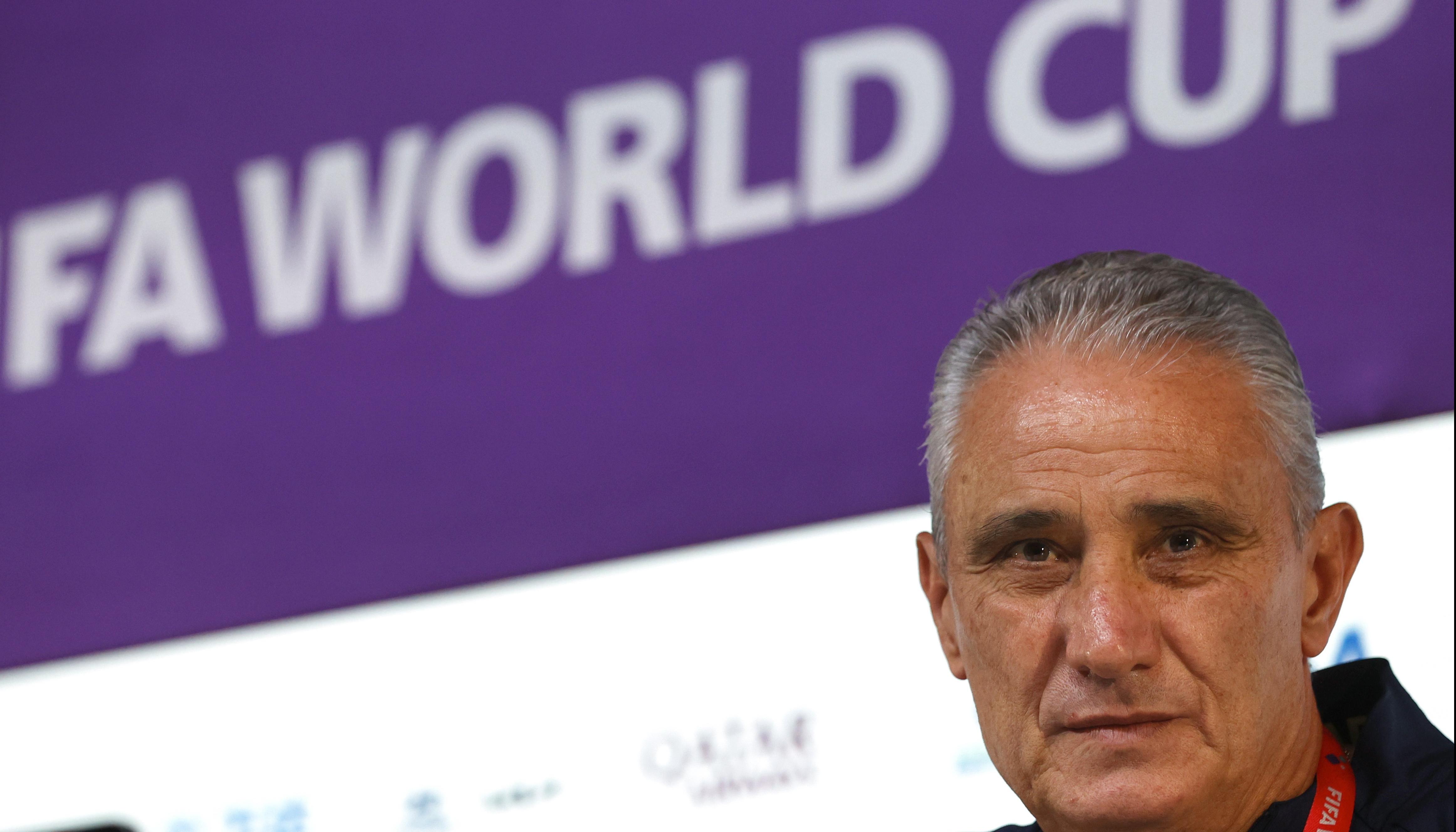 Tite fue eliminado con Brasil ante cuartos de final ante Croacia. 