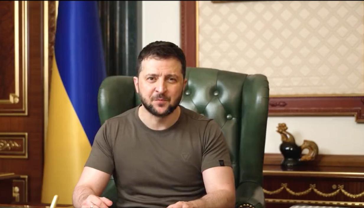 El presidente ucraniano, Volodímir Zelenski.