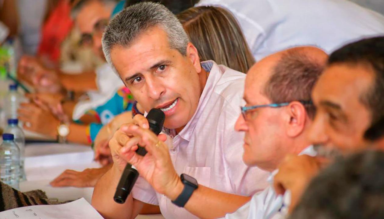 El director (e) de la Unidad Nacional para la Gestión del Riesgo de Desastres, Luis Fernando Velasco.