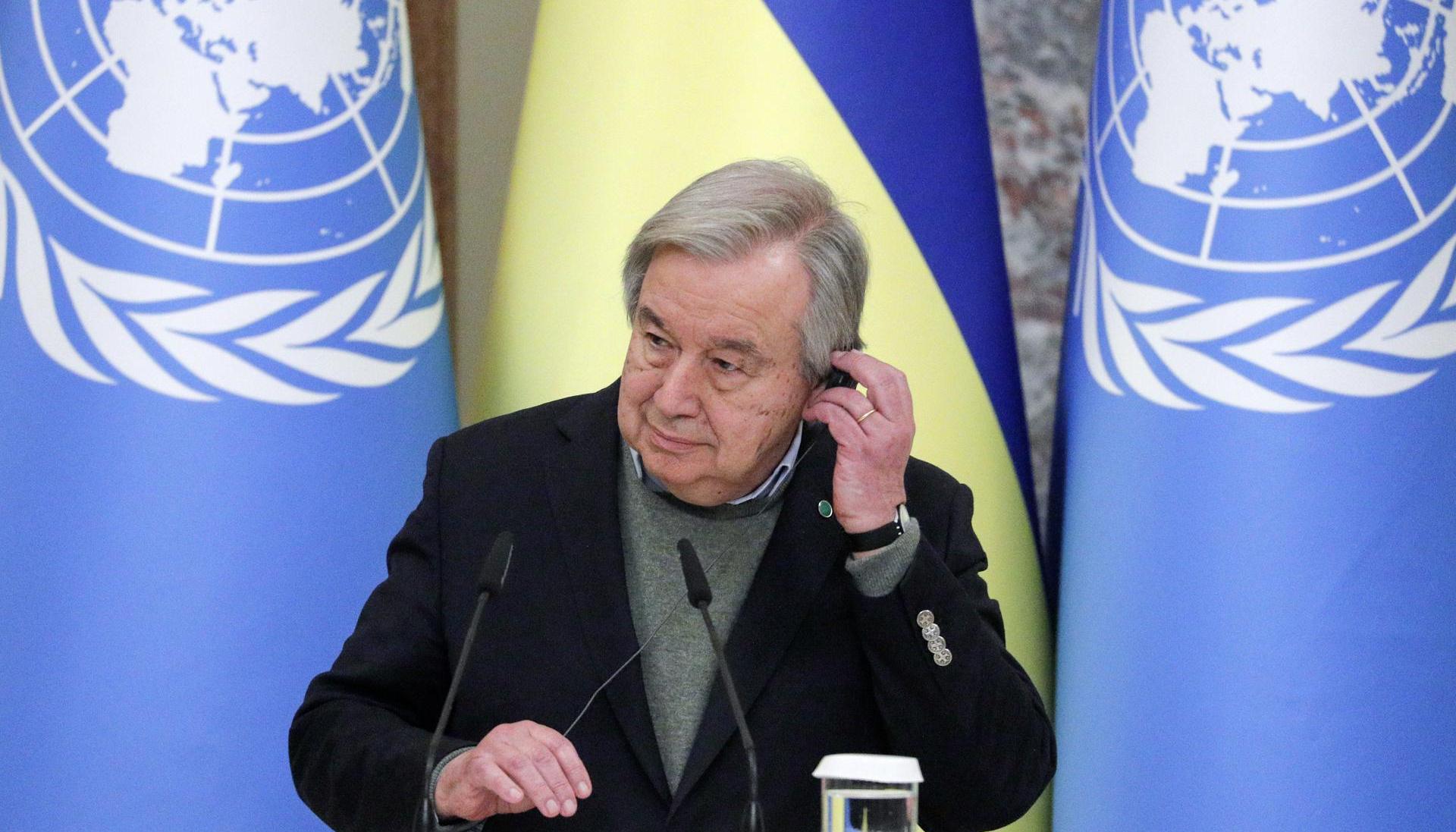 Foto de archivo del secretario general de Naciones Unidas Antonio Guterres.