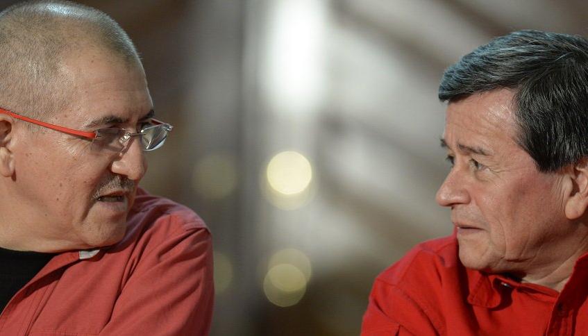 Antonio García y Pablo Beltrán, máximos jefes del ELN.