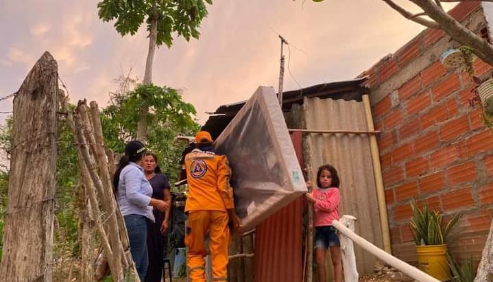Ayuda a damnificados de Usiacurí