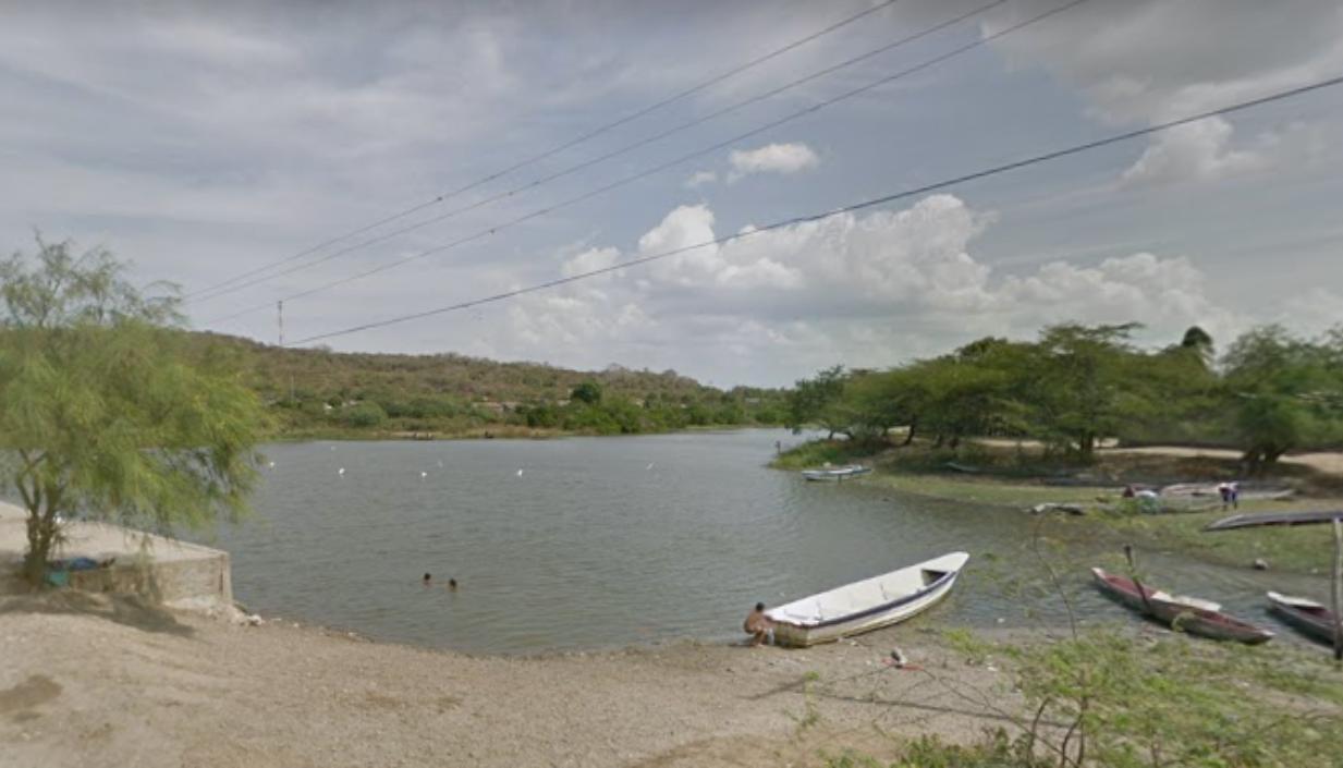 Caño en el corregimiento de Lomita Arena. 