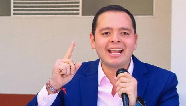 Carlos Mario Marín, alcalde de Manizales.