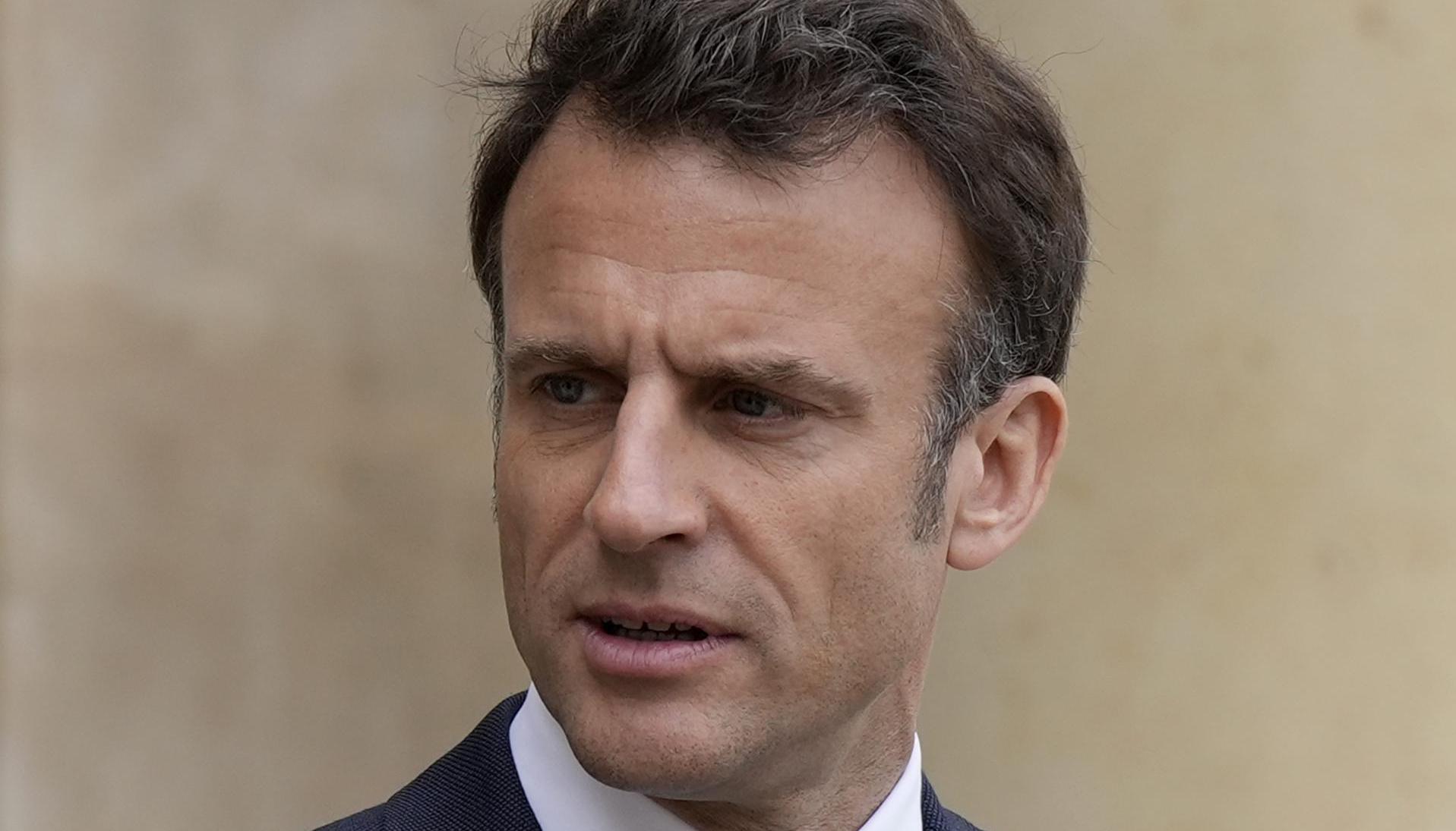 El presidente francés, Emmanuel Macron. 