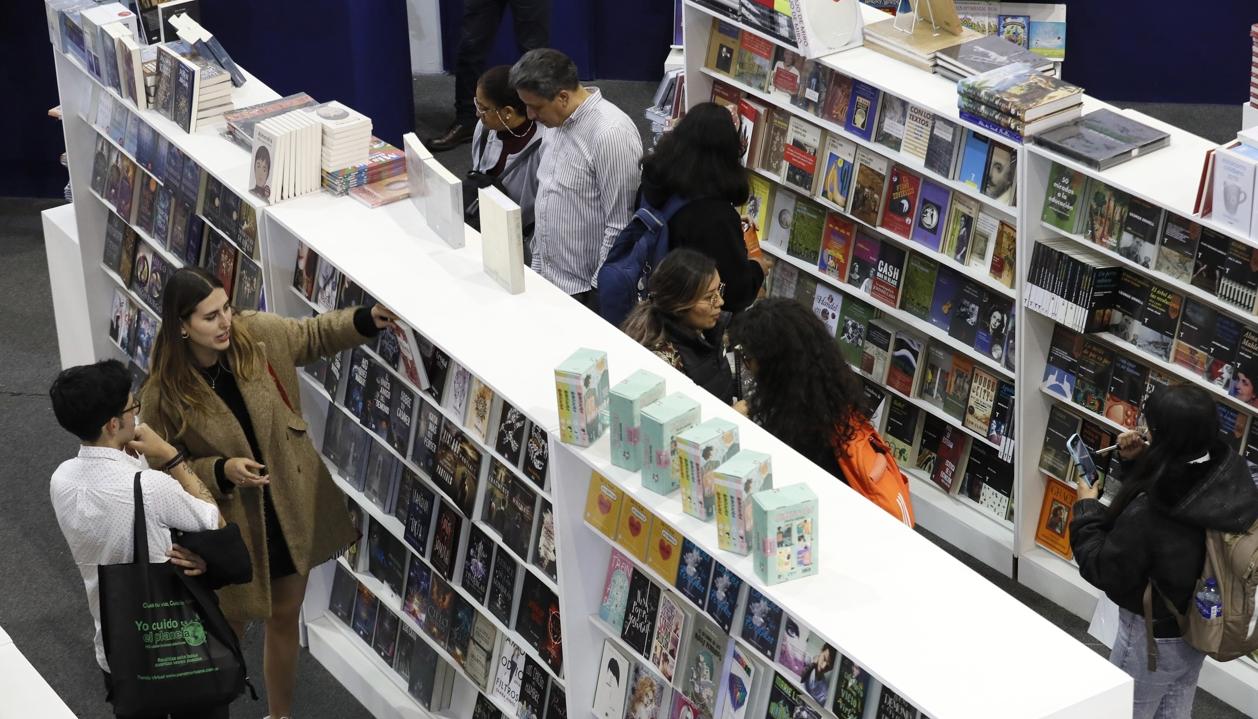 Imagen de la Feria del Libro en Bogotá.