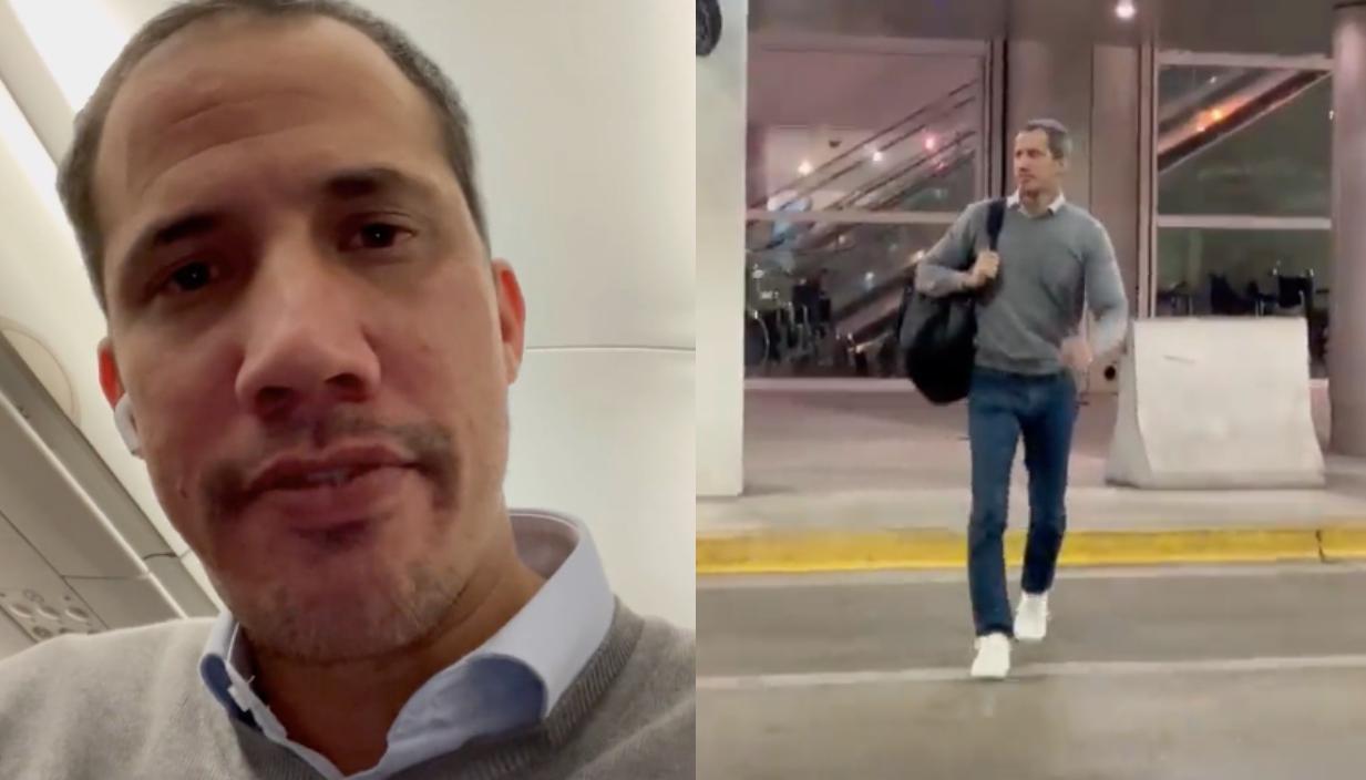 El líder opositor Juan Guaidó.