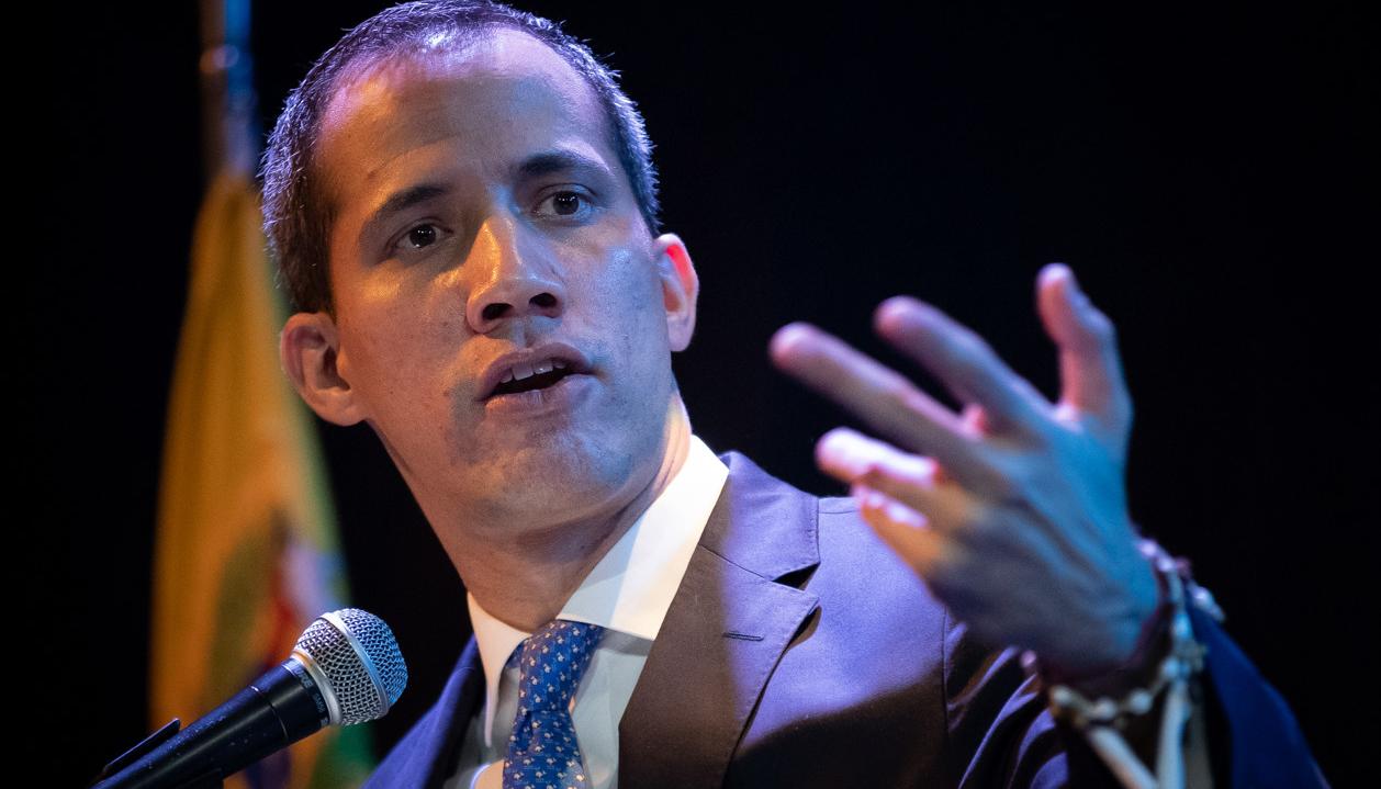 El opositor venezolano Juan Guaidó.