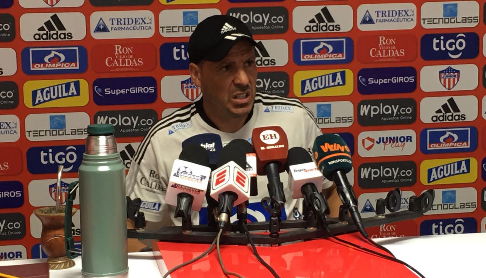 Juan Cruz Real dirigió al Junior en 2022.