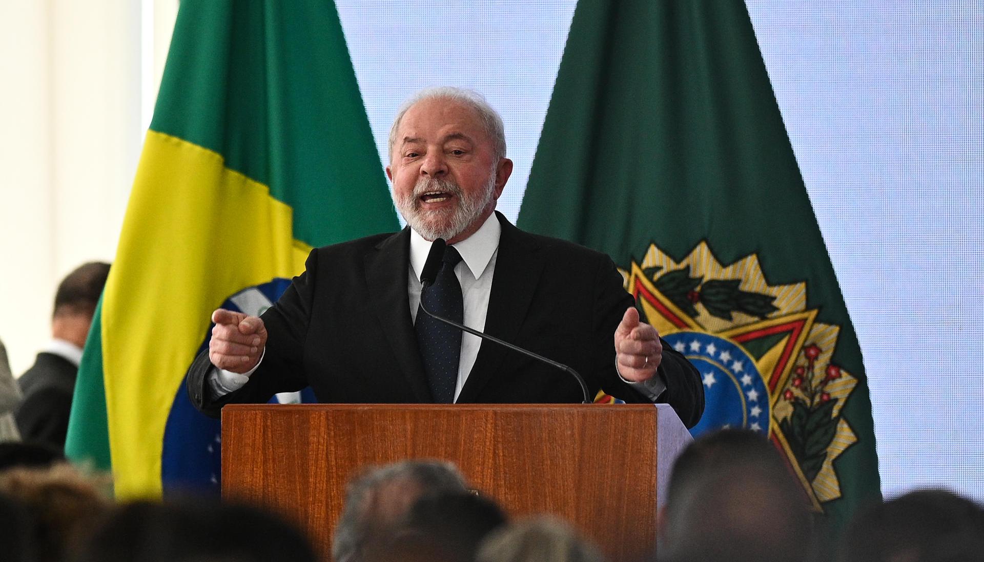 Luiz Inácio Lula da Silva, presidente de Brasil