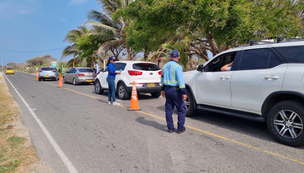 Movilidad en Semana Santa en Puerto Colombia
