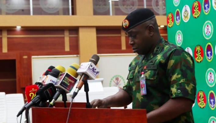 Mayor general Musa Danmadami, de Fuerzas Armadas de Nigeria