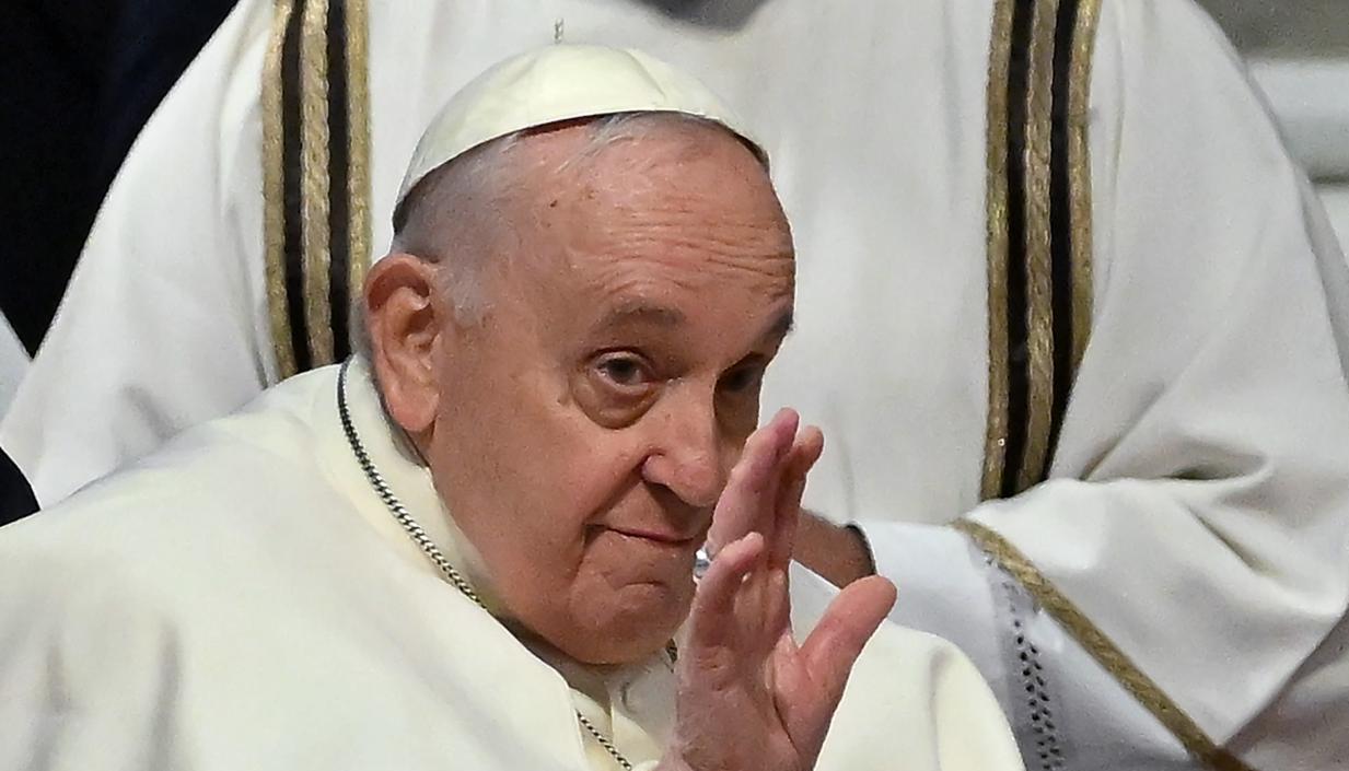 El Papa Francisco desde el Vaticano