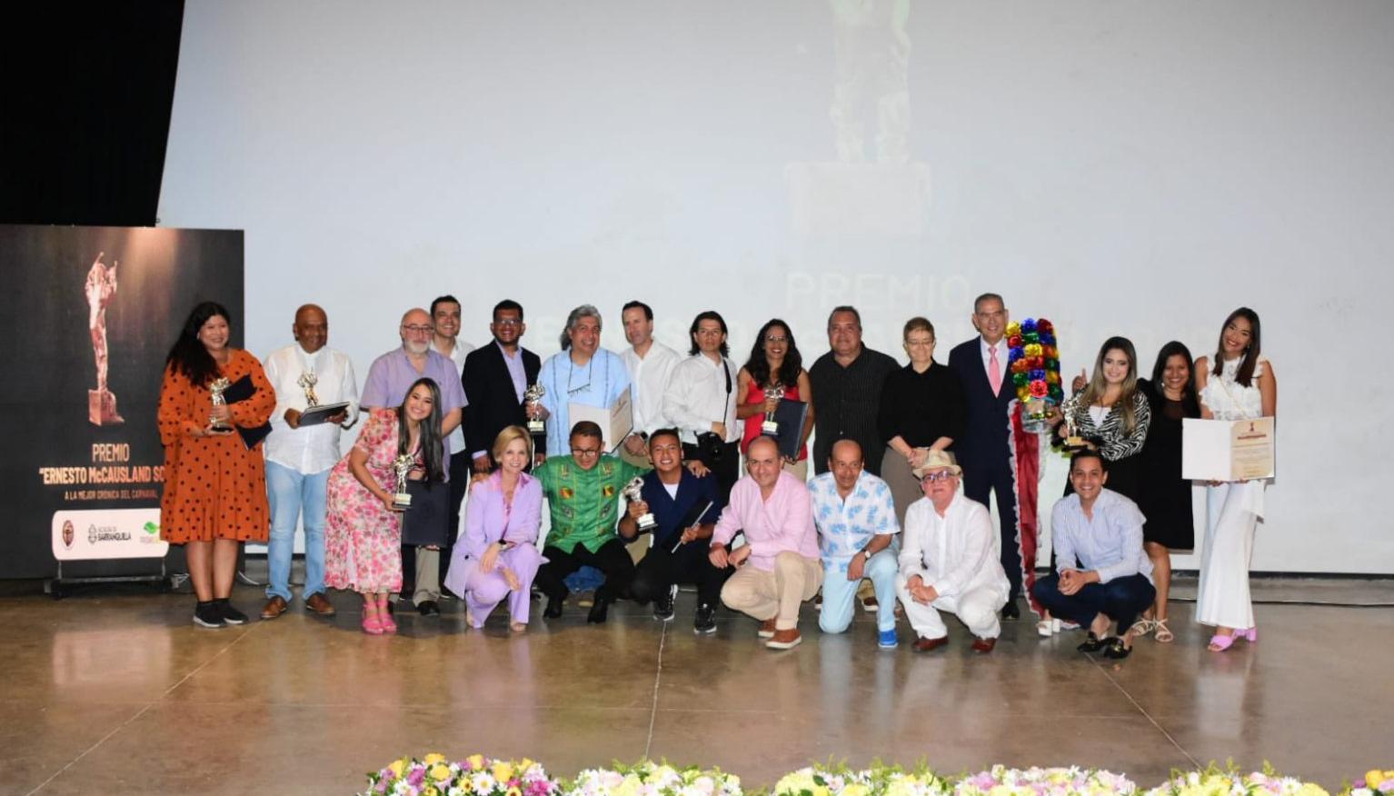 Ganadores de la X versión de los Premios McCausland 