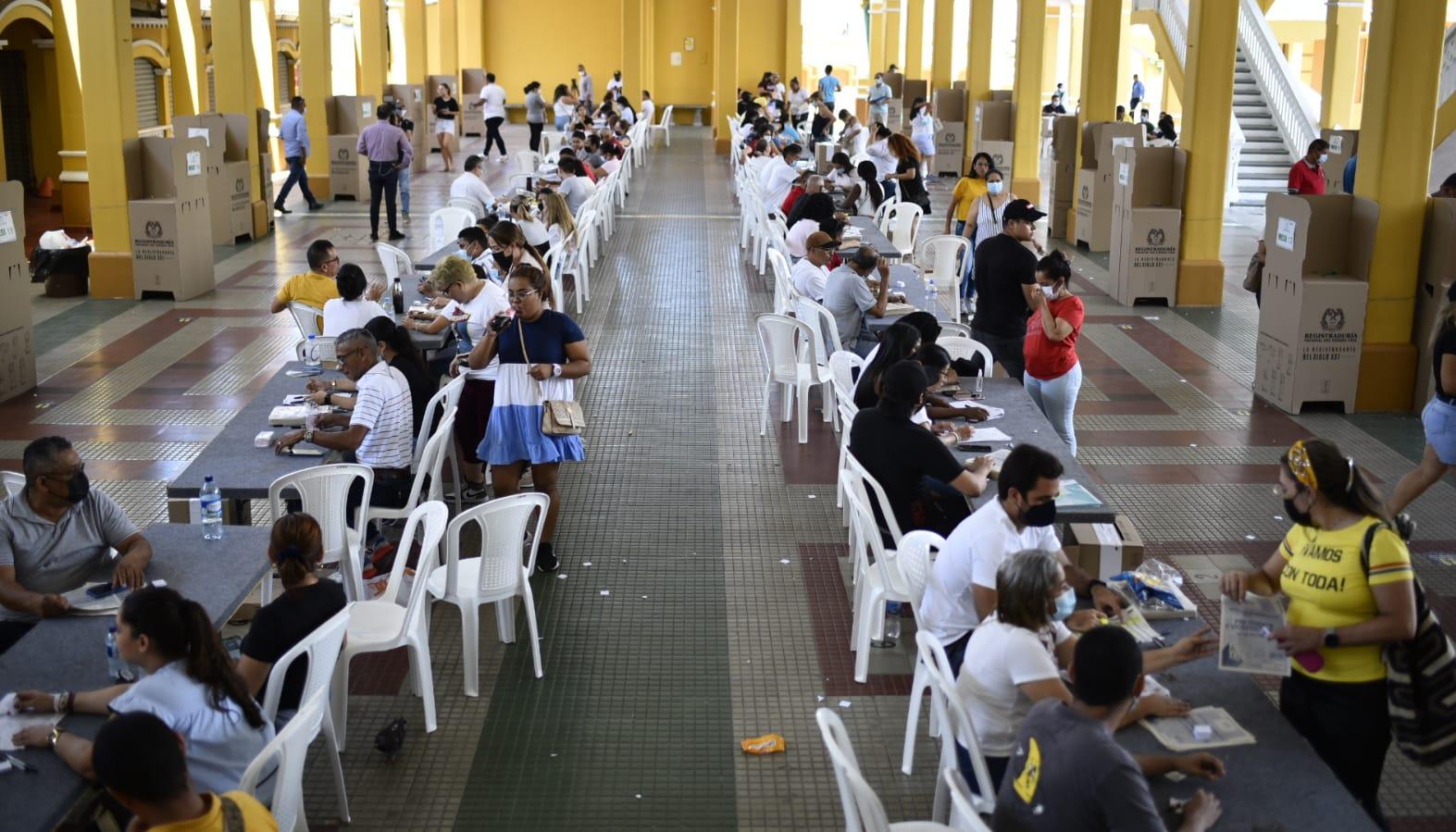 Puesto de votación de La Salle
