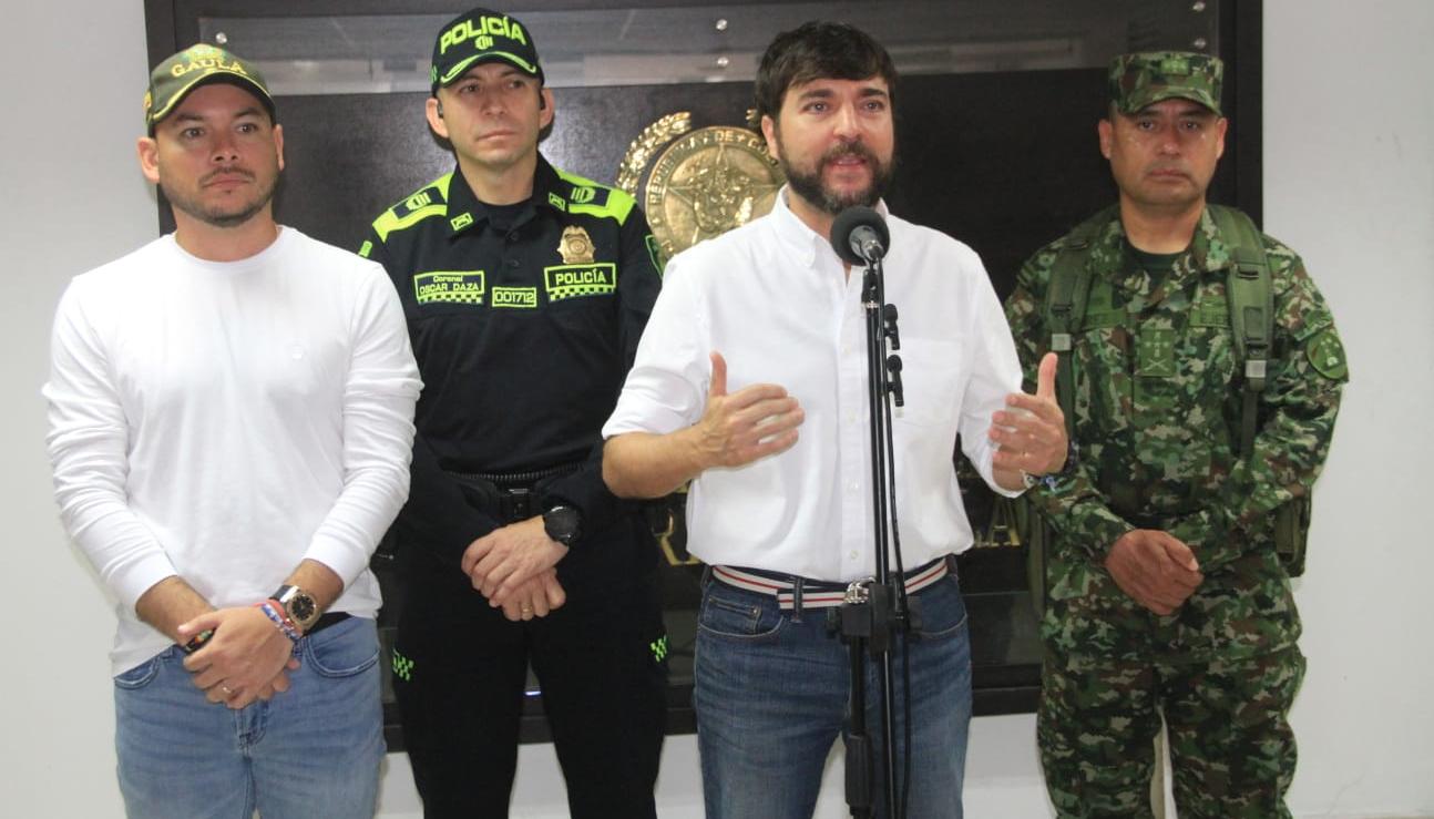 El Alcalde de Barranquilla, Jaime Pumarejo.