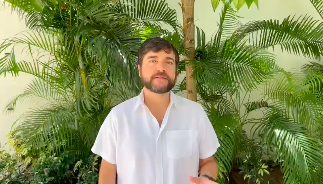 El Alcalde de Barranquilla, Jaime Pumarejo.