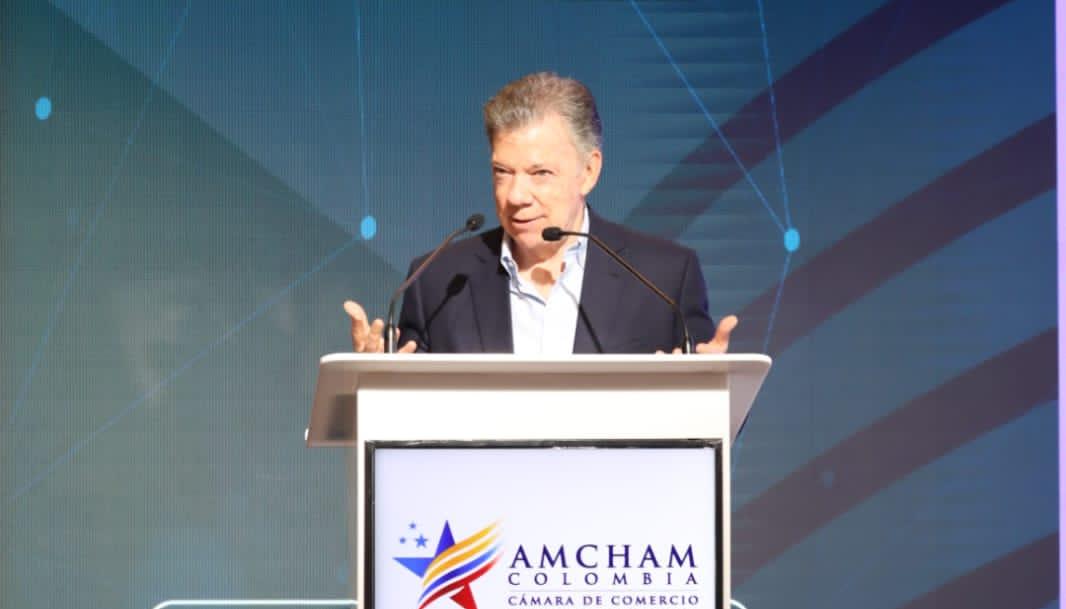 El expresidente de la República, Juan Manuel Santos.