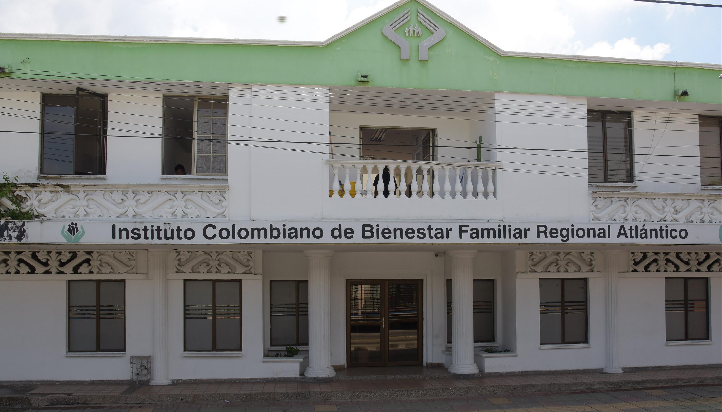 Sede del ICBF en Atlántico.