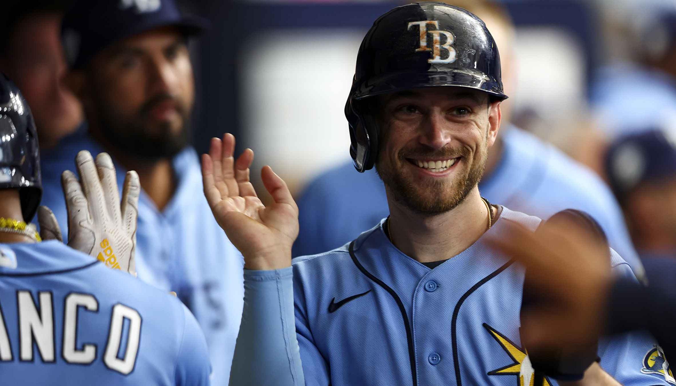 Brandon Lowe bateó el jonrón que lle dio la victoria a los Rays sobre Medias Rojas.