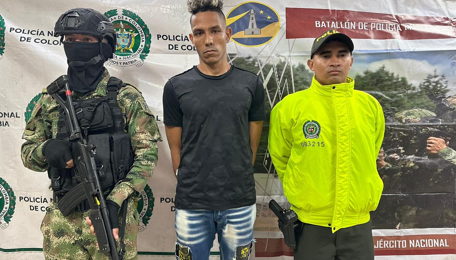 Juan Camilo Angarita Pinto, capturado