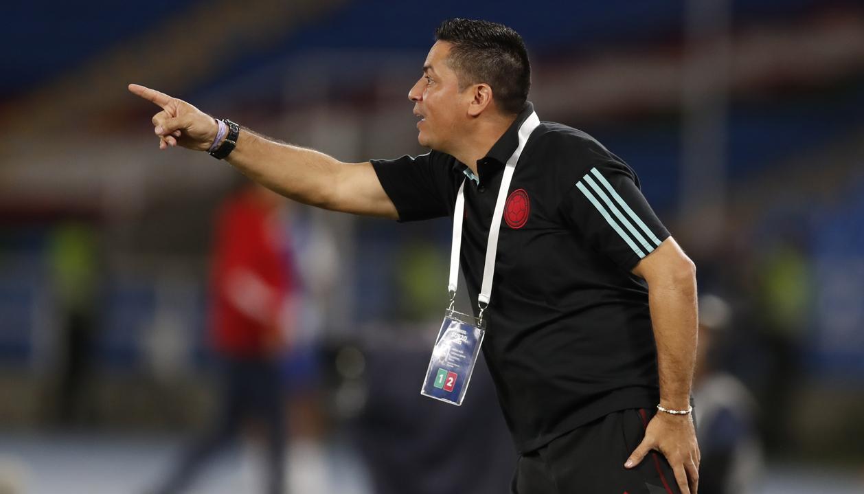 Héctor Cárdenas, director técnico de la Selección Colombia Sub-20.